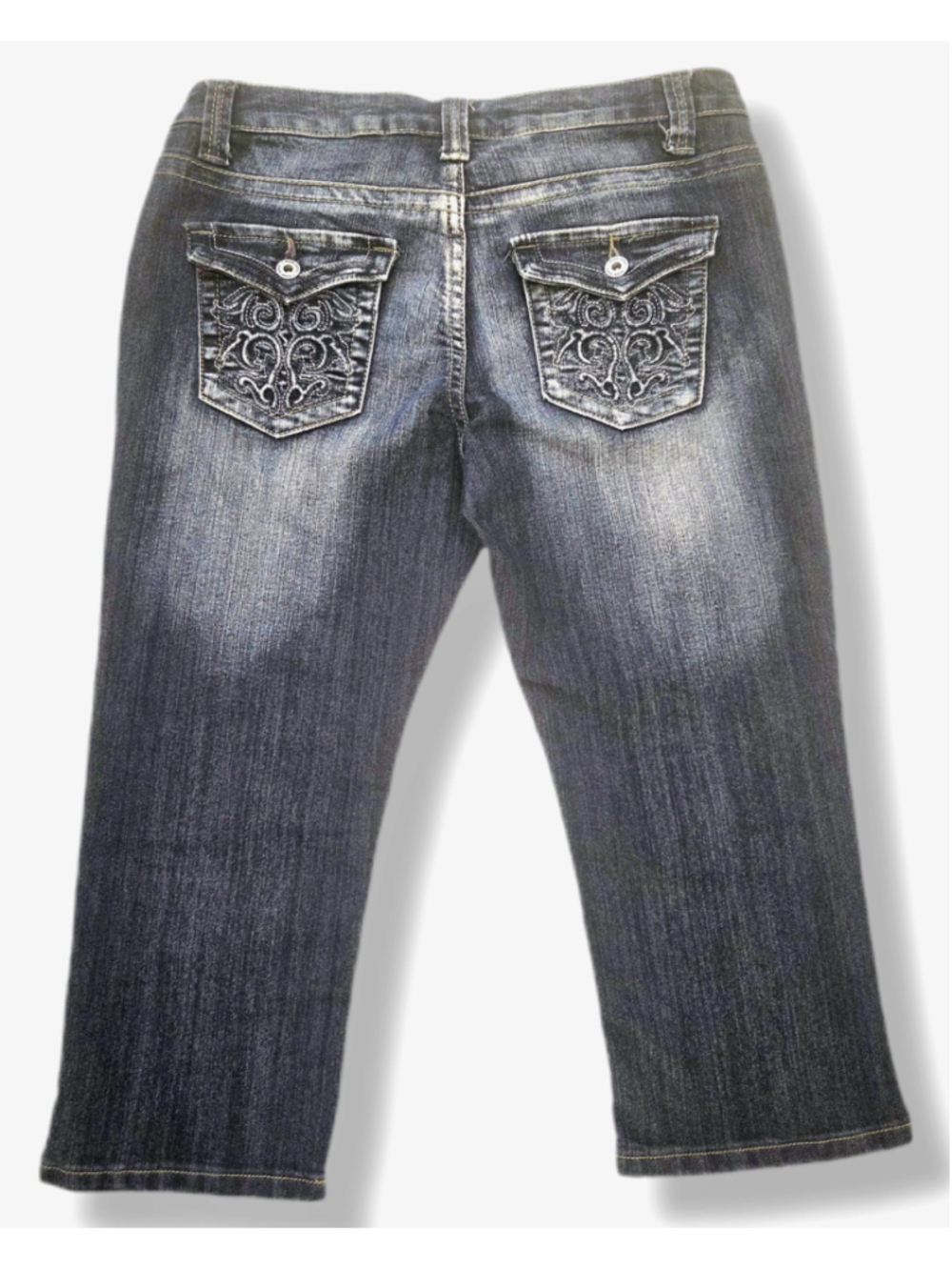 Vintage Y2K low rise capri jeans , Rupp Jeans Roadrunner Apparel, size 9